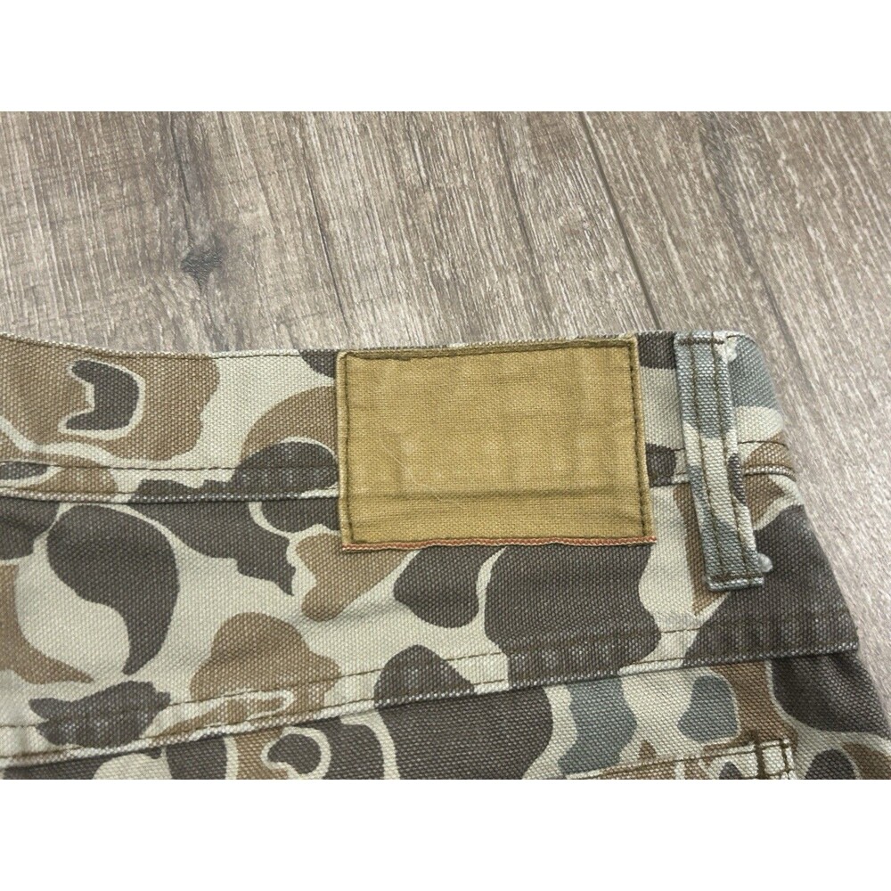Wallace Barnes Duck Camo Pants Mens 34x30 Canvas Carpenter AB249 - Picture 8 of 11